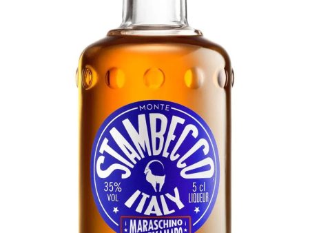 Stambecco Italian Cherry Amaro Miniature, 5 cl Online Sale