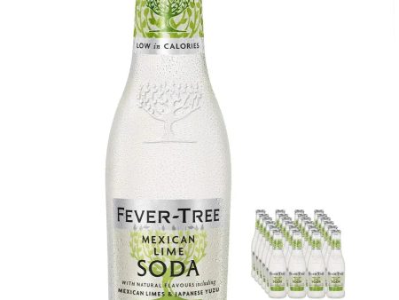 Fever-Tree Mexican Lime Soda Multipack, 24 x 200 ml Supply