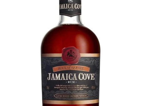 Jamaica Cove Ginger Black Spiced Rum, 70 cl For Cheap