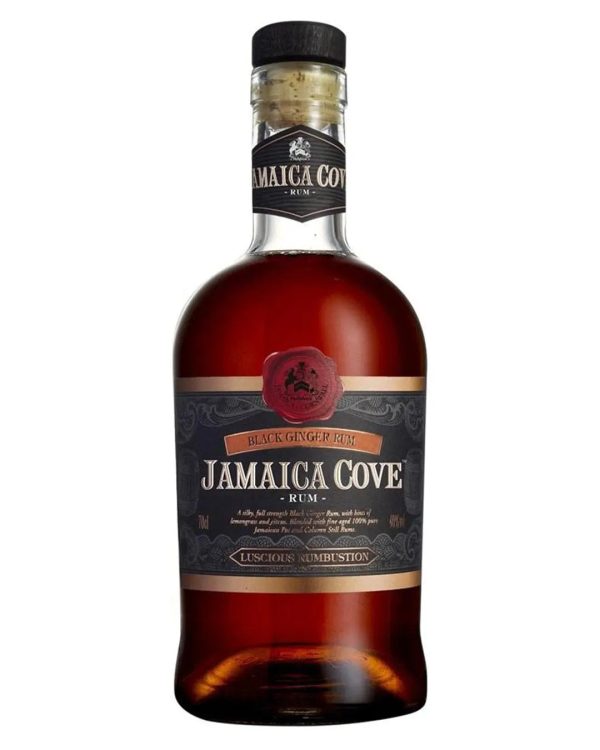 Jamaica Cove Ginger Black Spiced Rum, 70 cl For Cheap