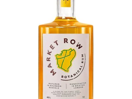 Market Row Botanical Rum, 50 cl Online now