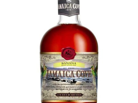 Jamaica Cove Banana Black Spiced Rum, 70 cl Sale