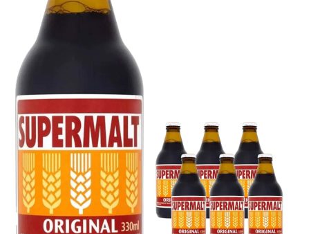 Supermalt Original Malt Beverage, 6 x 330 ml Online Sale