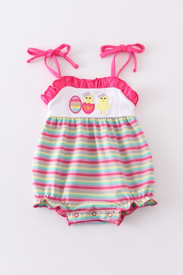 Premium Easter egg stripe strap girl bubble Online