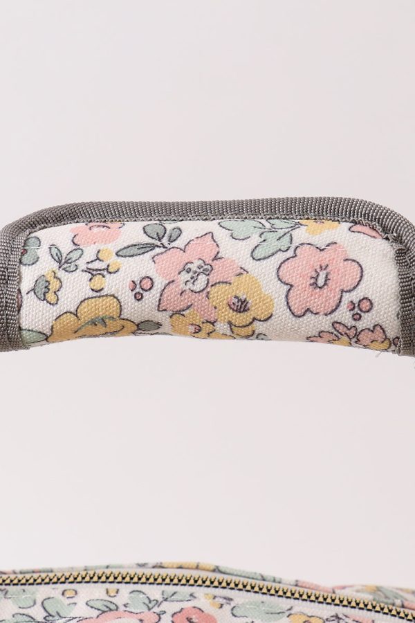 Yellow floral travel bag Online Sale