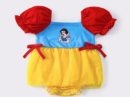 Yellow princess tulle bubble Fashion