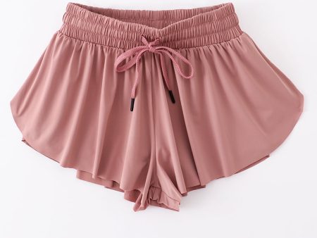 Mauve woman sports shorts Supply