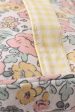 Yellow floral makeup bag on Sale