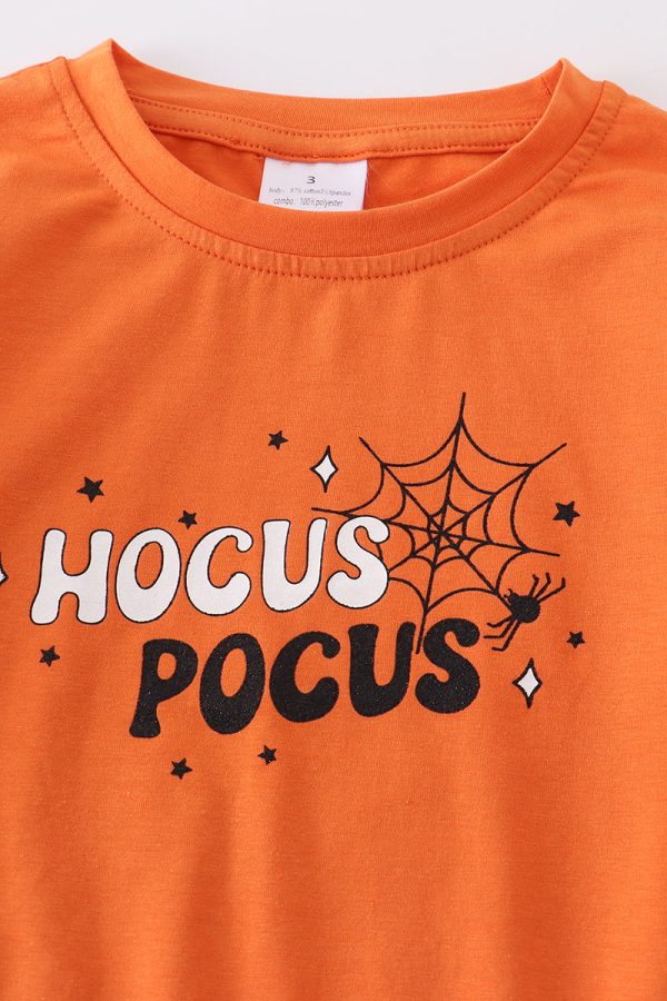 Orange  HOCUS POCUS  girl top on Sale