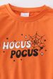 Orange  HOCUS POCUS  girl top on Sale