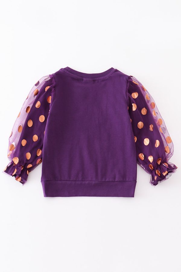 Purple witch party girl top Online now