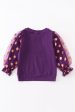 Purple witch party girl top Online now