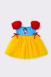 Yellow princess tulle dress For Discount