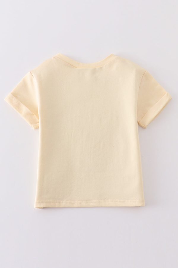 Beige BABE chenille pat top For Cheap