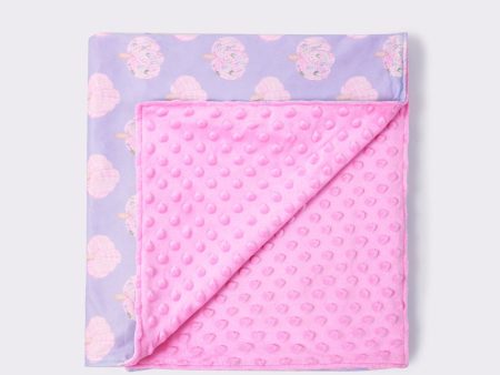 Pink pumpkin baby blanket Online Hot Sale