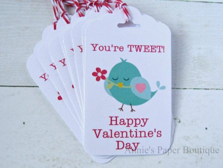 You re Tweet - Happy Valentine s Day Gift Tags - Bird For Discount