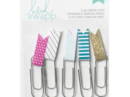 Wanderlust Flag Paper Clips - Heidi Swapp Online Hot Sale