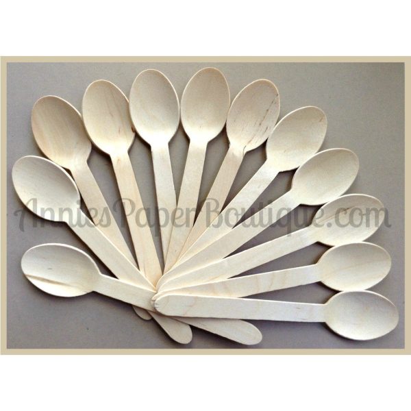 Wooden Spoons - 6-1 4  on Sale