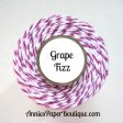 Grape Fizz Trendy Bakers Twine - Purple, Lavender, & White Sale