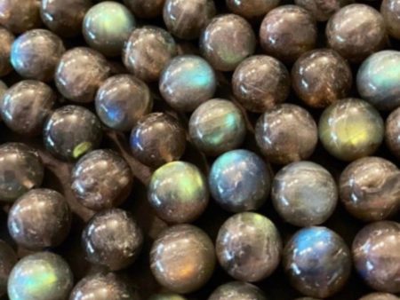 AAA Natural Labradorite Gemstone Bead 4mm 5mm 6mm 7mm 8mm 9mm 10mm 11mm 12mm Round Bead, Gorgeous Rainbow Flash Labradorite Cheap