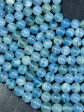 AAA Natural Super Blue Calcite Stone Bead 6mm 8mm 10mm Round Bead. Beautiful Natural Super Blue Color, High Quality Gemstone Beads Online