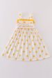 Yellow you are my sunshine embroidery dress Online Sale