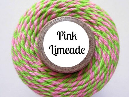 Pink Limeade Trendy Bakers Twine - Lime Green & Pink Fashion