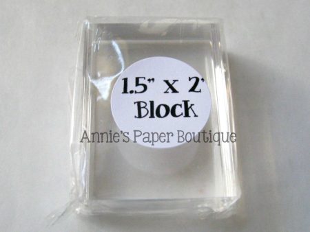 1-1 2  x 2  Stamp Block with Finger Grooves Online Hot Sale