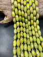 Natural Olive Opal Gemstone Bead Faceted 12x16mm Barrel Shape, Gorgeous Natural Olive Green Color Opal Gemstone Bead Sale