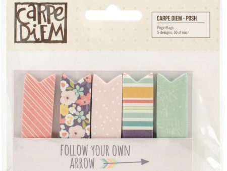 Posh Carpe Diem Page Flags Online now