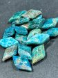 AAA NATURAL Blue Apatite Gemstone Bead Faceted 29x16mm Diamond Shape, Gorgeous Natural Blue Color Apatite Gemstone Bead, LOOSE Beads Supply