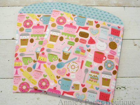 Cream and Sugar Large Paper Pockets - 4-1 4  x 5-1 2 on Sale