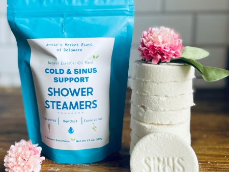 Shower Steamers - Cold + Sinus (Menthol) Hot on Sale