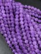 Natural Lavender Jade Gemstone Bead 6mm 8mm 10mm Round Beads, Beautiful Lavender Purple Color Jade Beads, Great Quality Full Strand 15.5  For Cheap