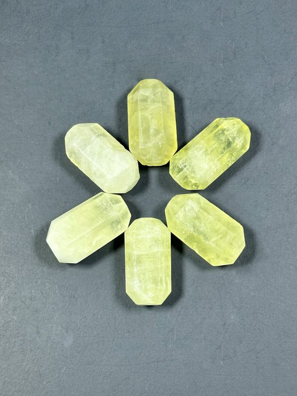 NATURAL Yellow Quartz Gemstone Bead Faceted 25x12mm Barrel Shape Bead, Gorgeous Clear Light Yellow White Color Quartz Loose Beads Supply