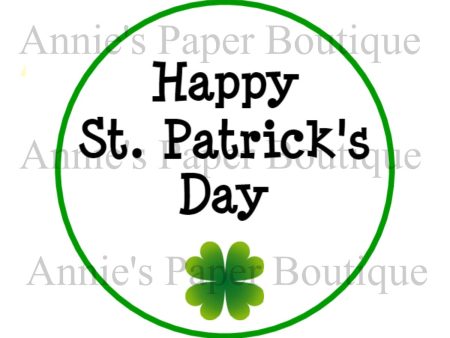 Happy St. Patrick s Day Print & Punch Tags For Sale