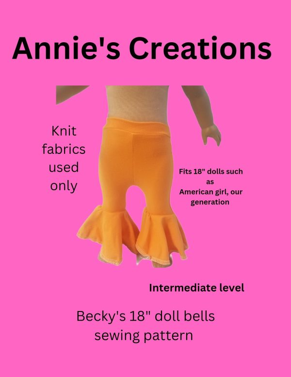 1 3 scale Becky s 18  doll bells Cheap