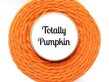 Totally Pumpkin Trendy Bakers Twine - Solid Pumpkin Orange For Discount