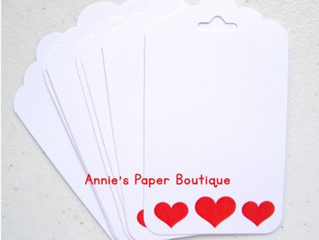 Hearts - Mini Journaling Tags Online Hot Sale