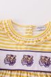 Yellow tiger embroidery LSU dress Supply