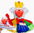 Birthday tutu outfit, magic Rainbow tutu, Birthday Party tutu set Hot on Sale