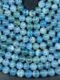 AAA Natural Super Blue Calcite Stone Bead 6mm 8mm 10mm Round Bead. Beautiful Natural Super Blue Color, High Quality Gemstone Beads Online