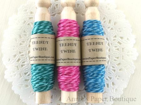 Winter Wonderland Trendy Bakers Twine Sampler For Sale