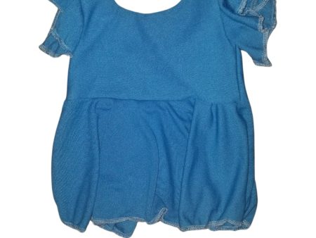 Blue peplum top 3t Online Sale