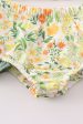 Yellow floral 2pc girl swimsuit Fashion