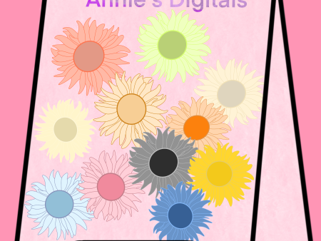 11 Flower Elements Clipart For Cheap