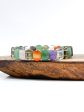 Natural Mixed Gemstones Beaded Bracelet Gorgeous Multicolor Mixed Gemstone Beaded Bangle, Mixed Multi Gemstone Beaded Bracelet Great Quality Online