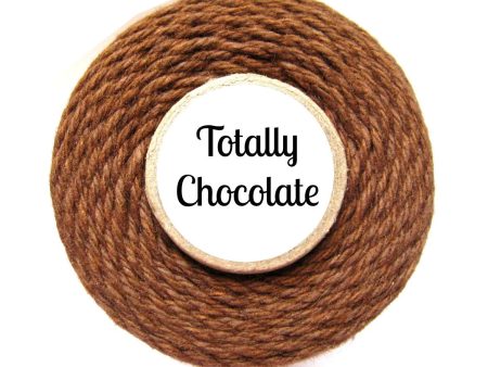 Totally Chocolate Trendy Bakers Twine - Solid Brown Online now