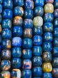 Natural Tibetan Gemstone Bead 12x13mm Barrel Shape, Gorgeous Multicolor Blue Color Tibetan Gemstone Beads, Excellent Quality Full Strand 13  Online now