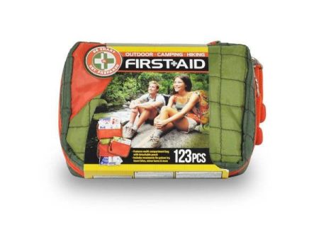 Outdoor First Aid Kit 123 Pieces Wise Foods Online Sale